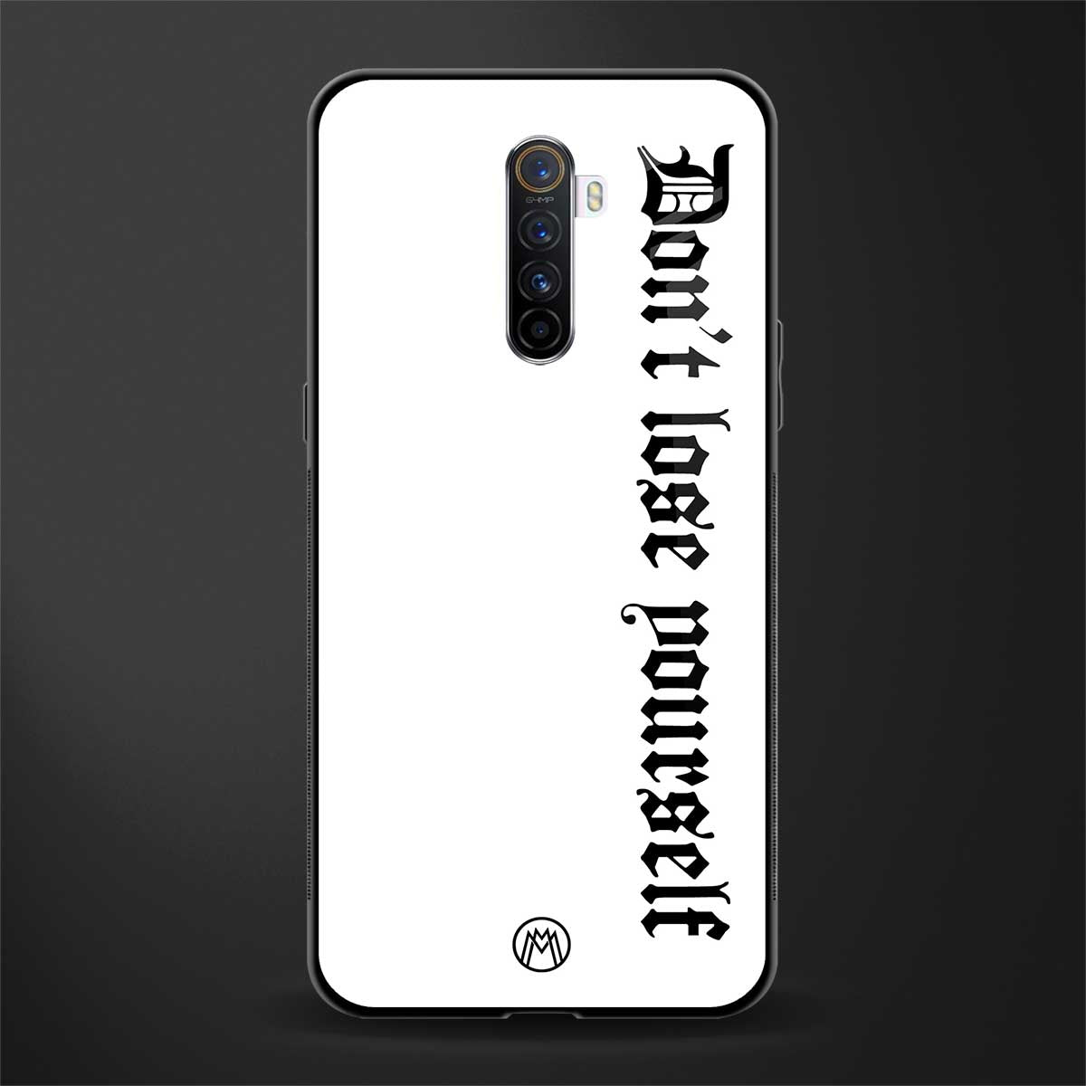 don't lose yourself glass case for realme x2 pro image