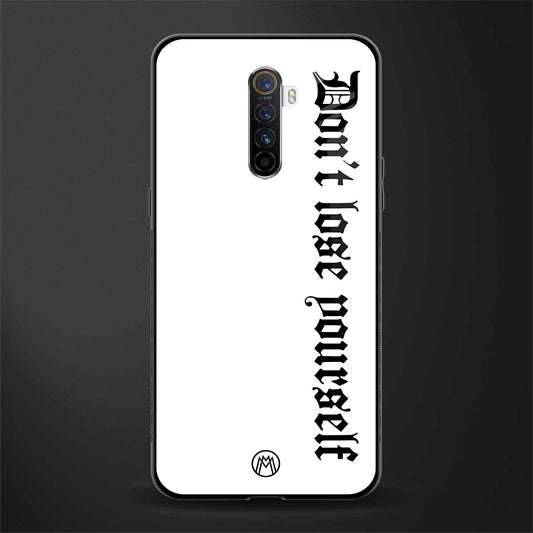 don't lose yourself glass case for realme x2 pro image