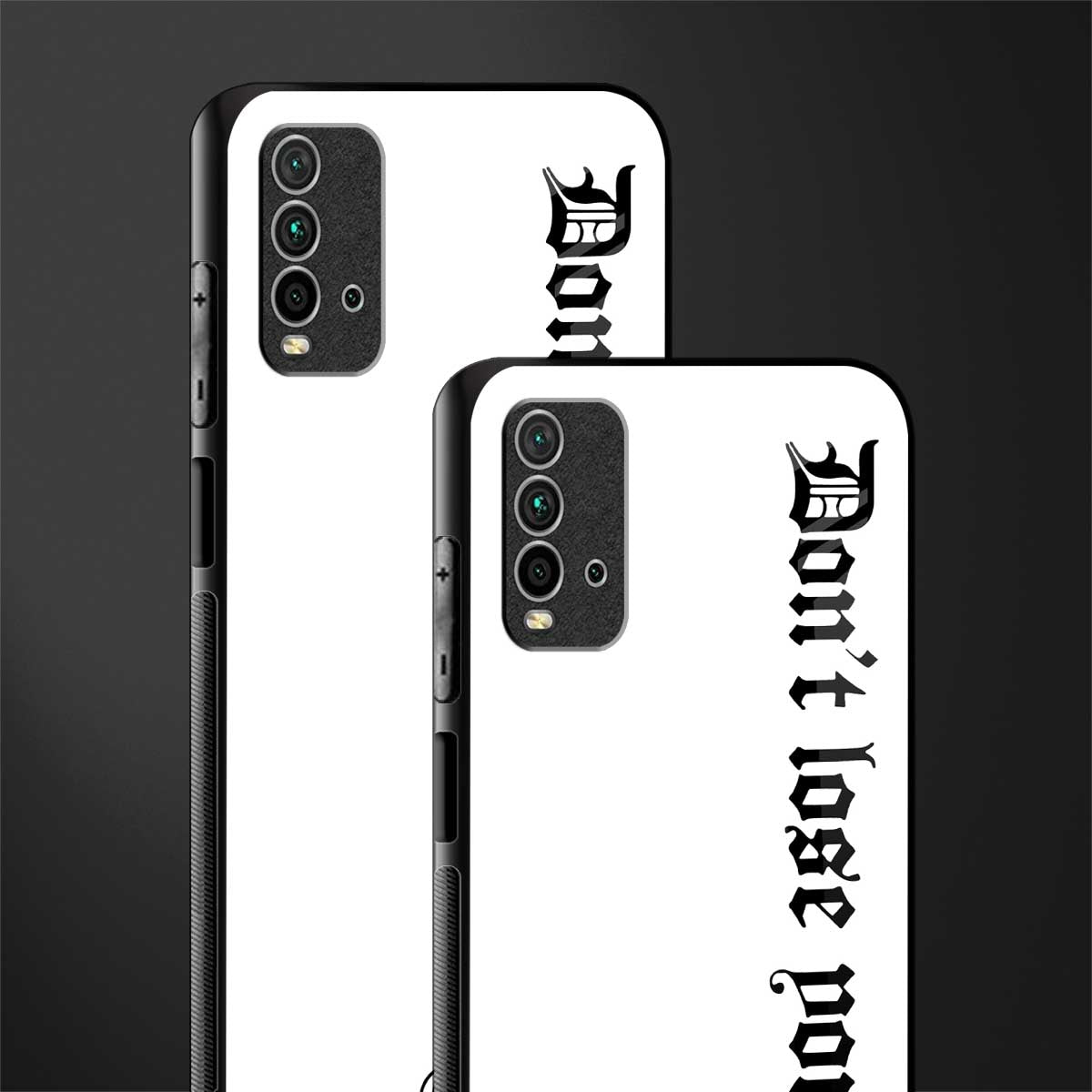 don't lose yourself glass case for redmi 9 power image-2