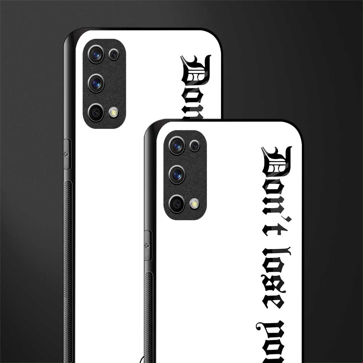 don't lose yourself glass case for realme x7 pro image-2