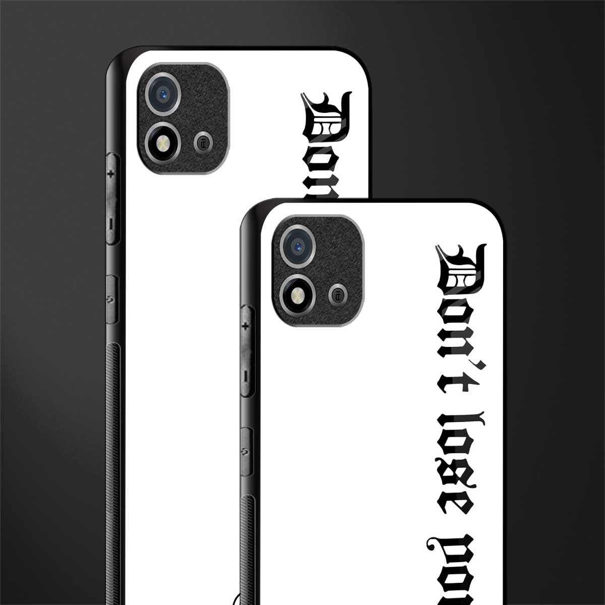 don't lose yourself glass case for realme c20 image-2