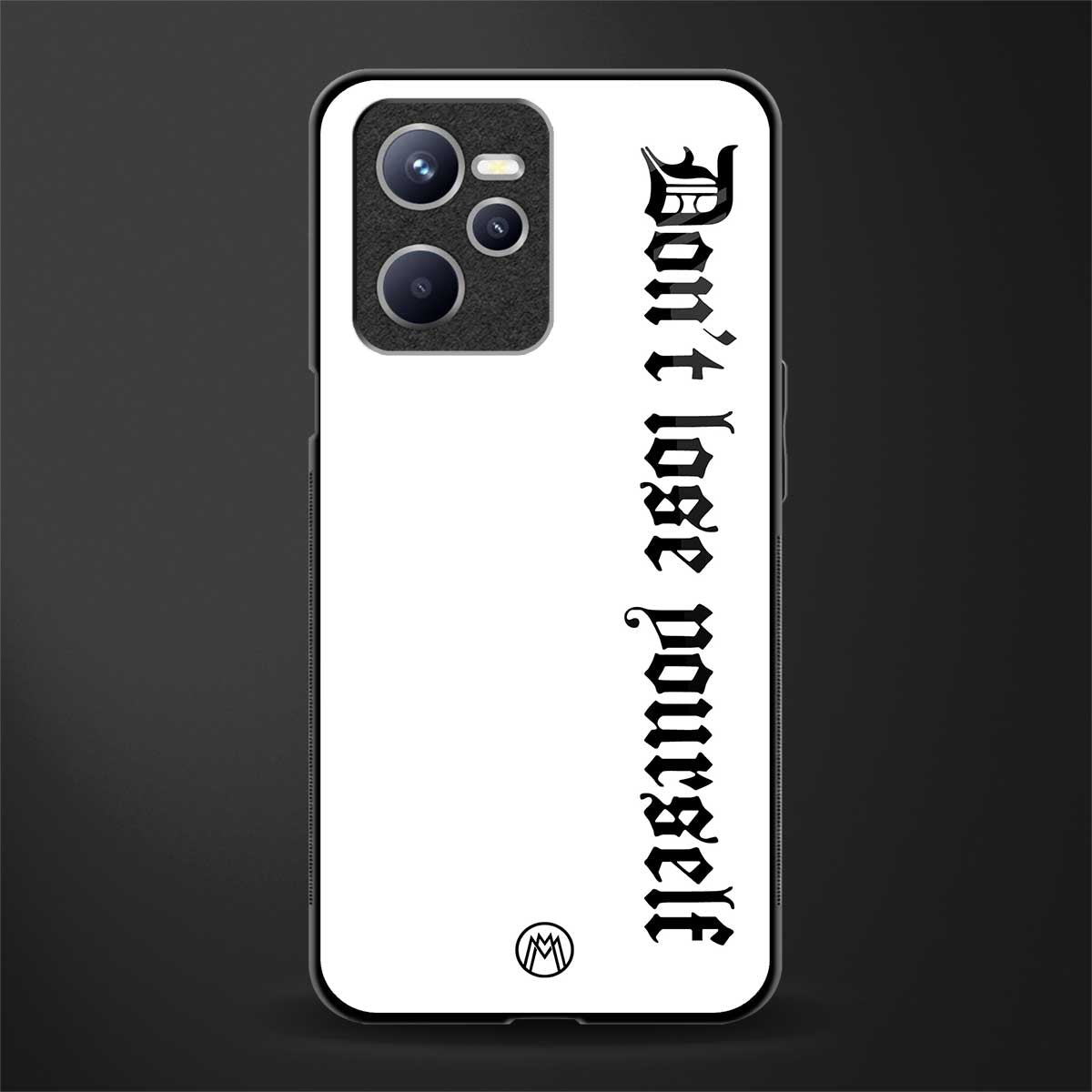 don't lose yourself glass case for realme c35 image