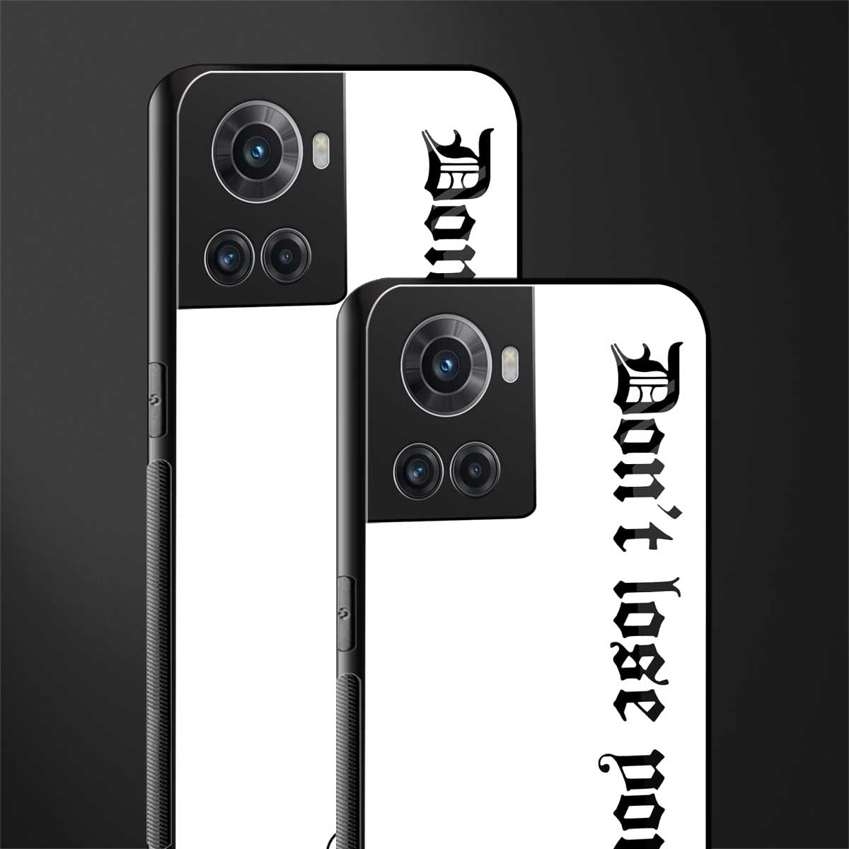 don't lose yourself back phone cover | glass case for oneplus 10r 5g
