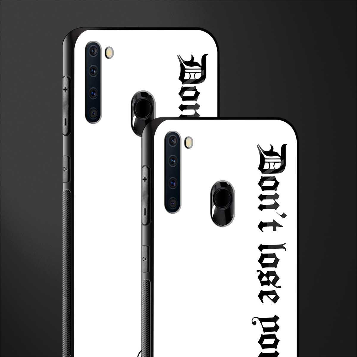 don't lose yourself glass case for samsung a21 image-2