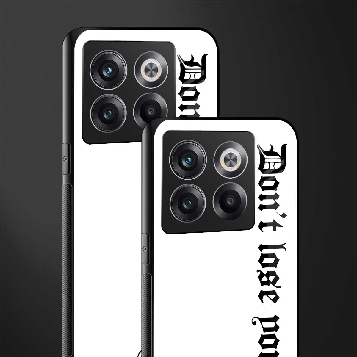 don't lose yourself back phone cover | glass case for oneplus 10t