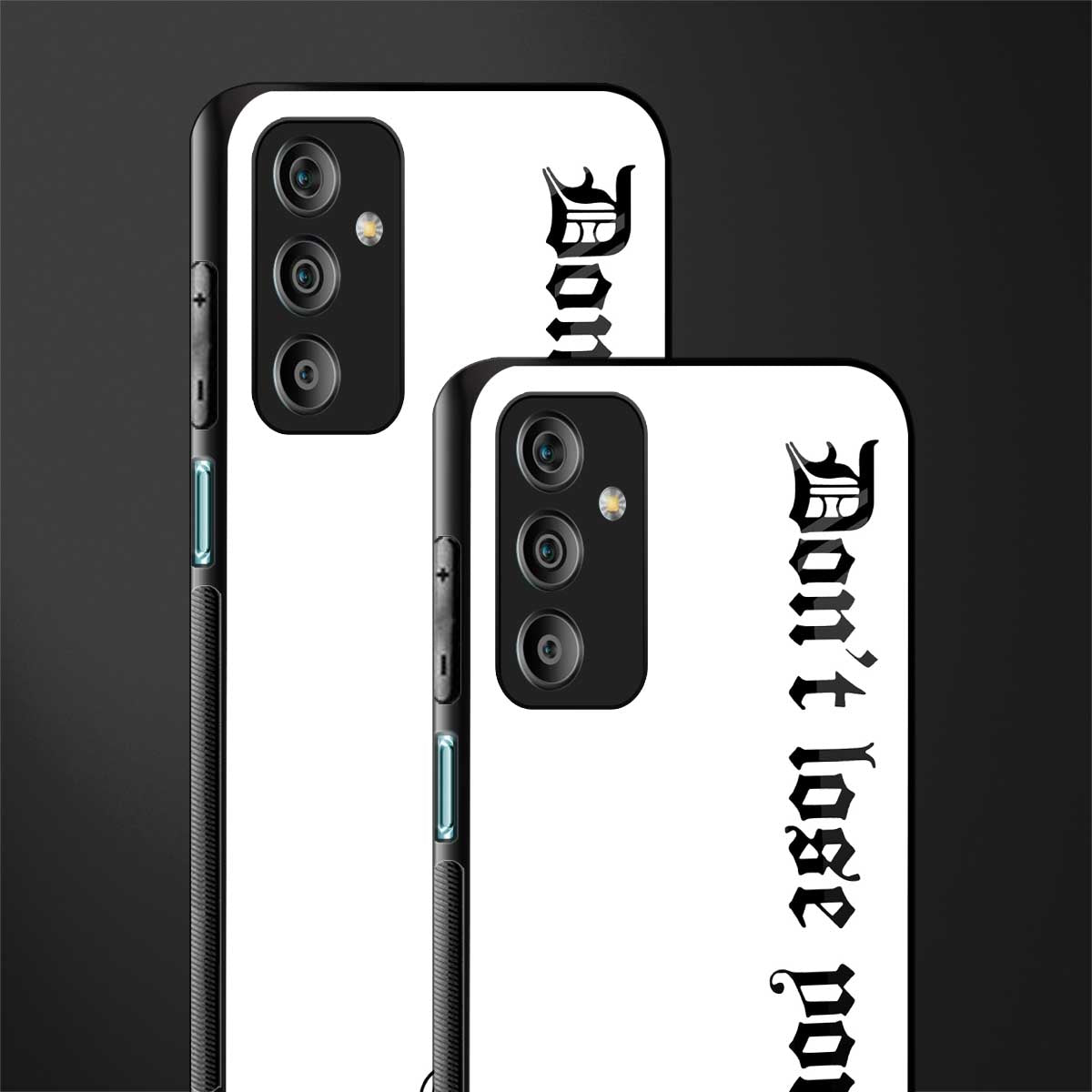 don't lose yourself back phone cover | glass case for samsung galaxy f23 5g