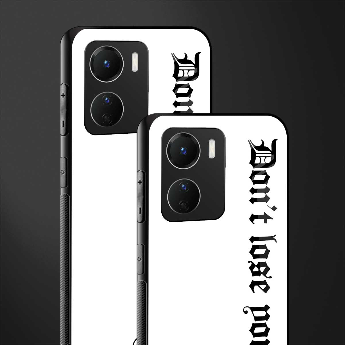 don't lose yourself back phone cover | glass case for vivo y16