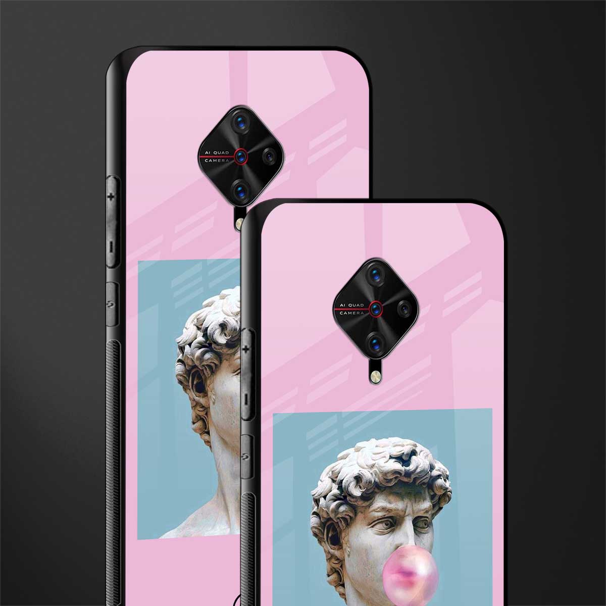 dope david michelangelo glass case for vivo s1 pro image-2
