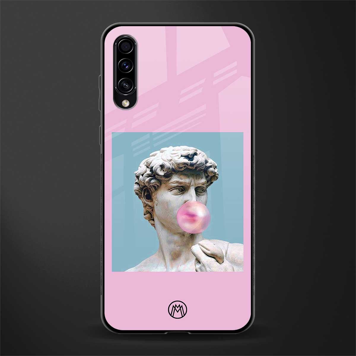 dope david michelangelo glass case for samsung galaxy a70 image