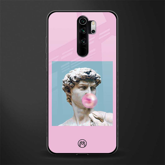 dope david michelangelo glass case for redmi note 8 pro