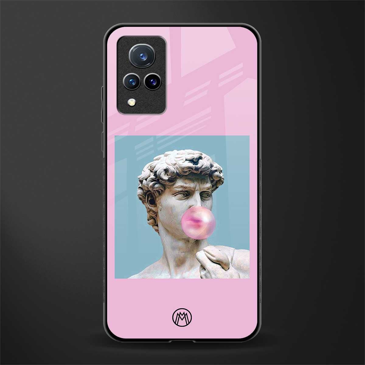 dope david michelangelo glass case for vivo v21 5g image