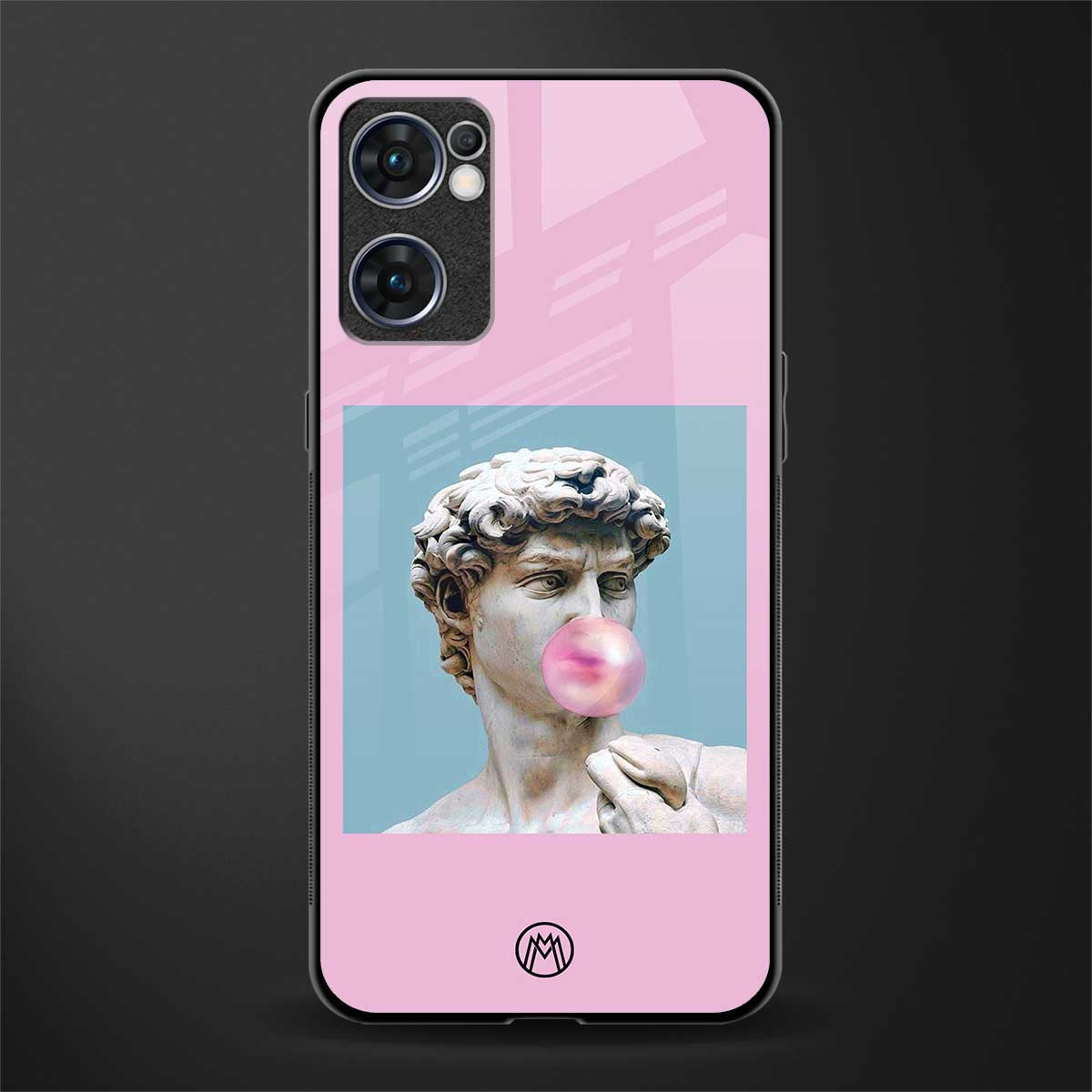 dope david michelangelo glass case for oppo reno7 5g image