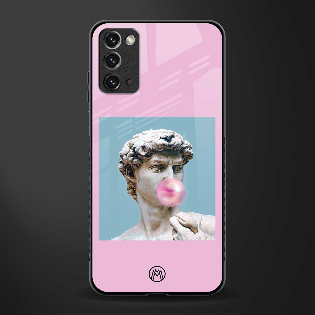 dope david michelangelo glass case for samsung galaxy note 20 image