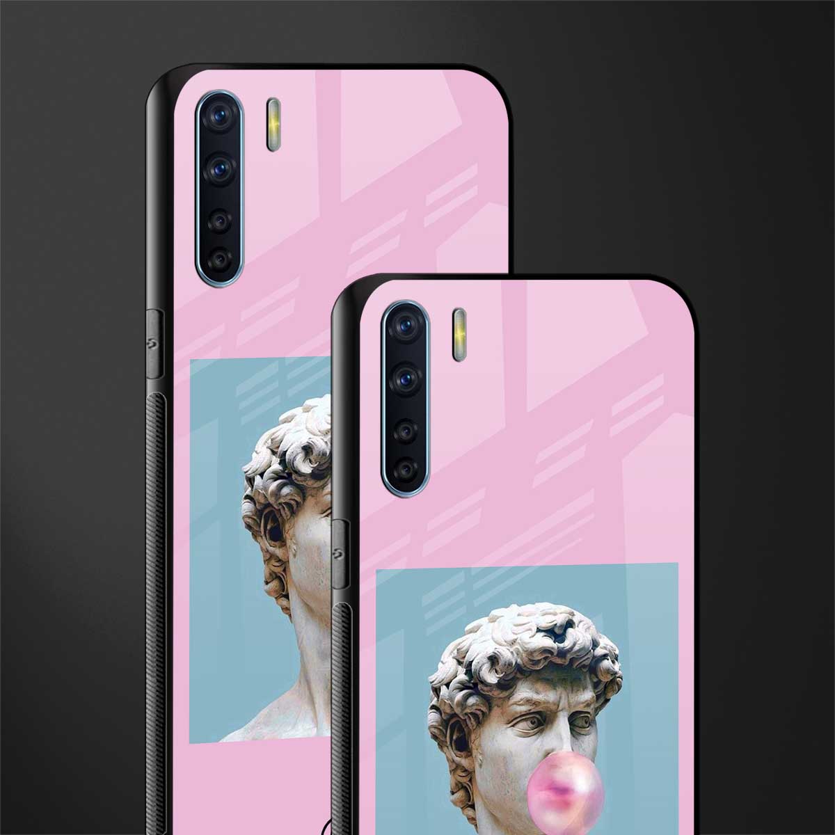 dope david michelangelo glass case for oppo f15 image-2