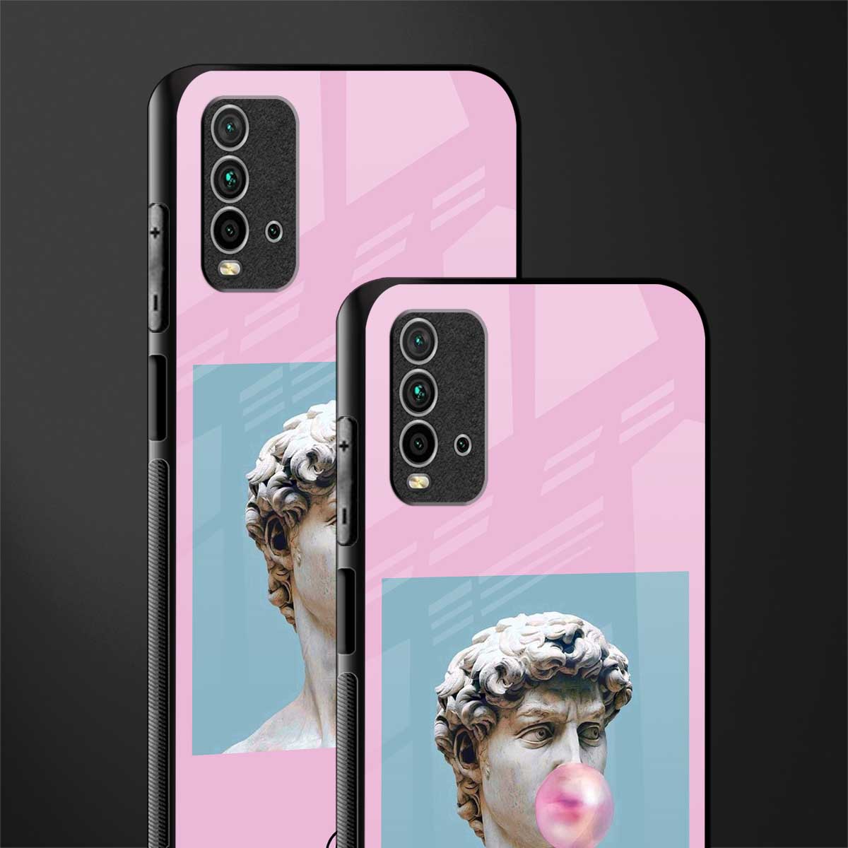 dope david michelangelo glass case for redmi 9 power image-2