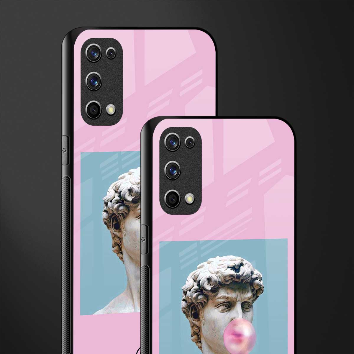 dope david michelangelo glass case for realme x7 pro image-2