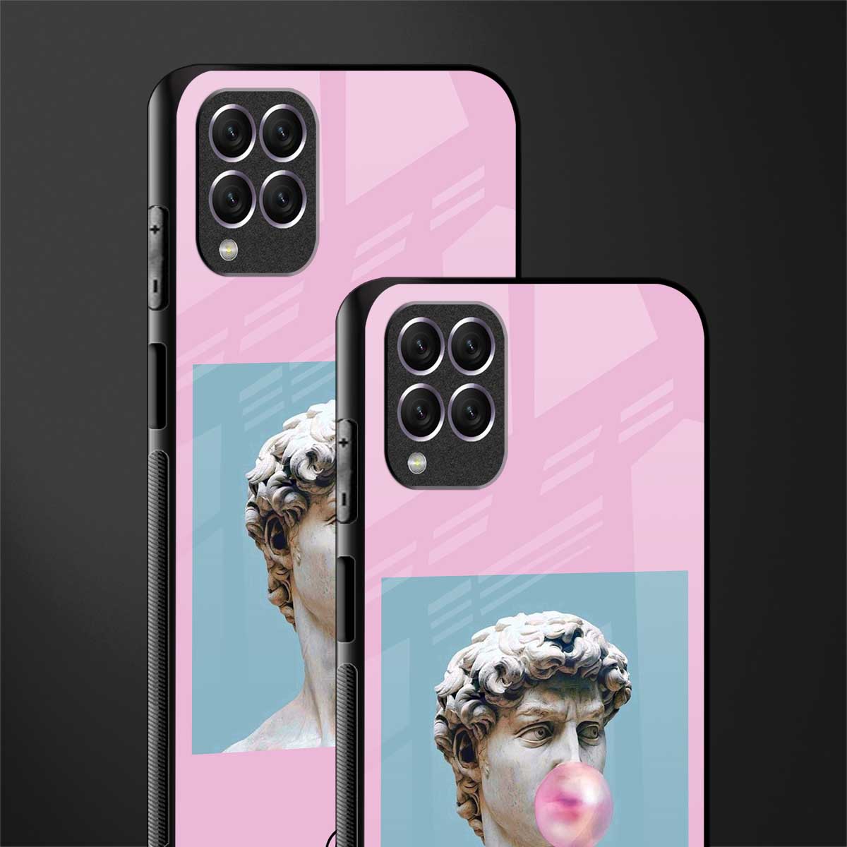 dope david michelangelo glass case for samsung galaxy f62 image-2