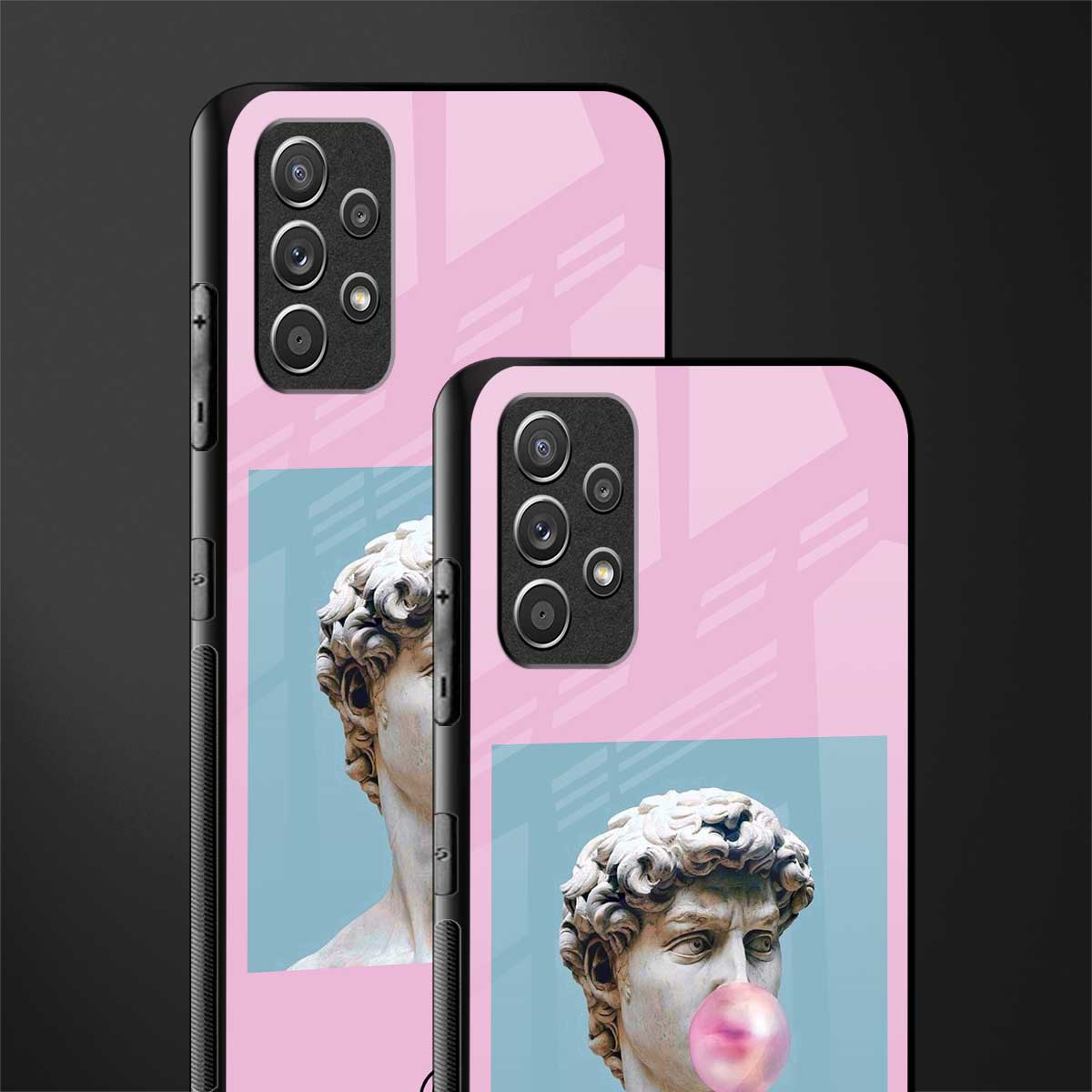 dope david michelangelo glass case for samsung galaxy a32 4g image-2