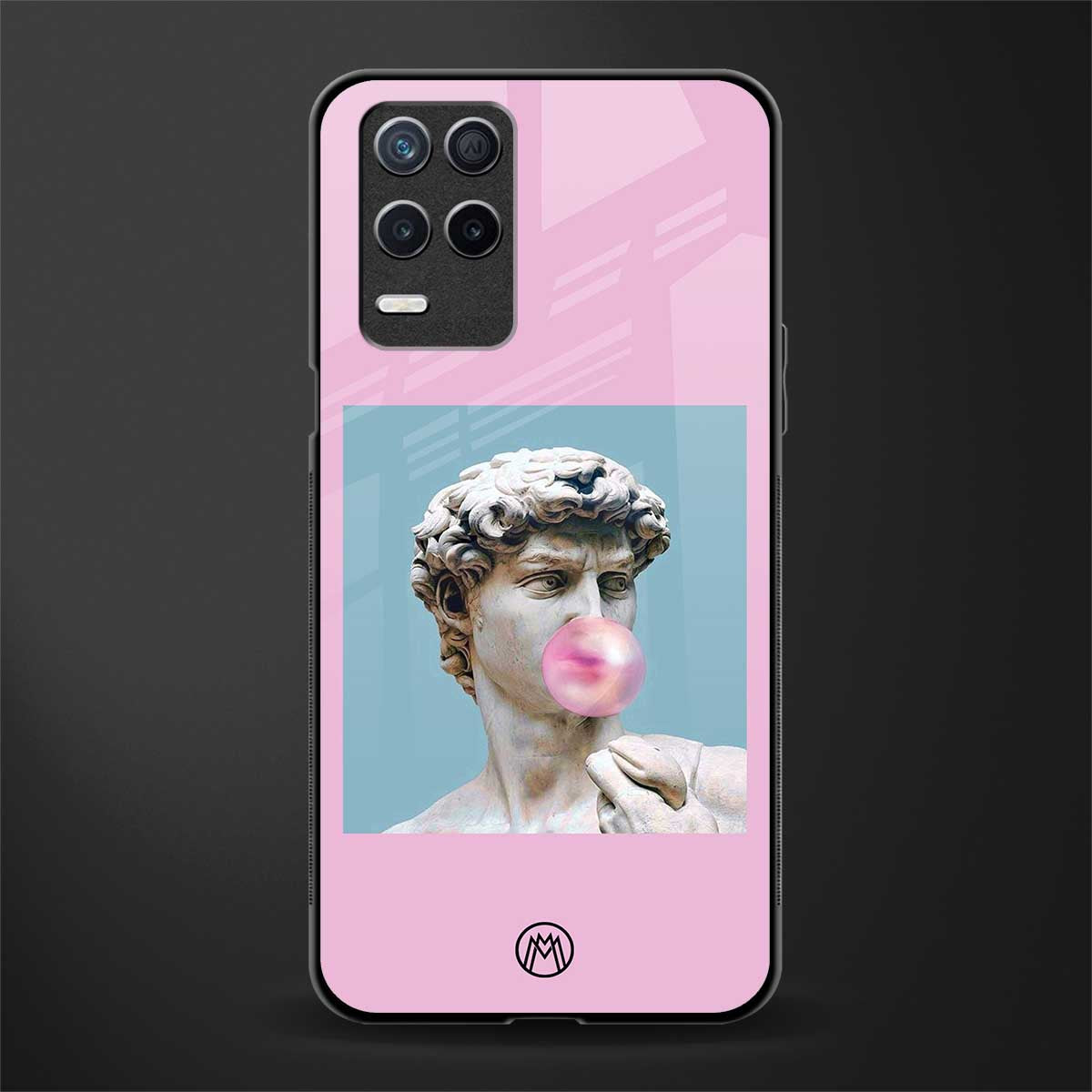 dope david michelangelo glass case for realme narzo 30 5g image