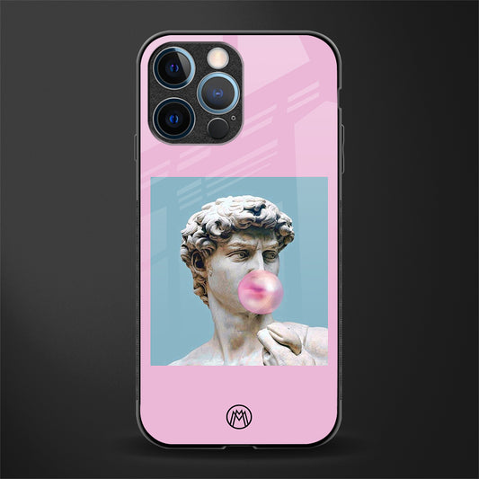 dope david michelangelo glass case for iphone 14 pro image