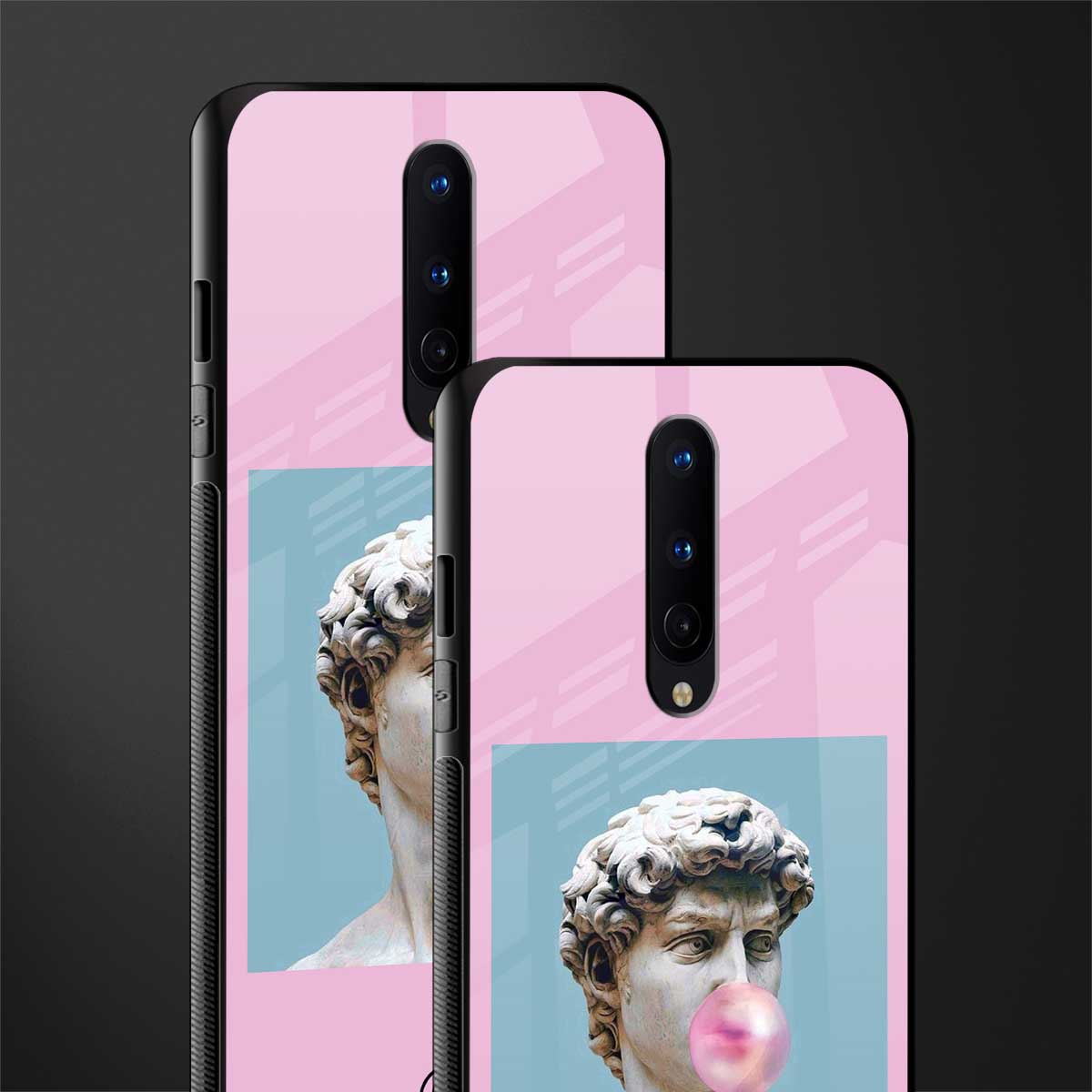 dope david michelangelo glass case for oneplus 8 image-2