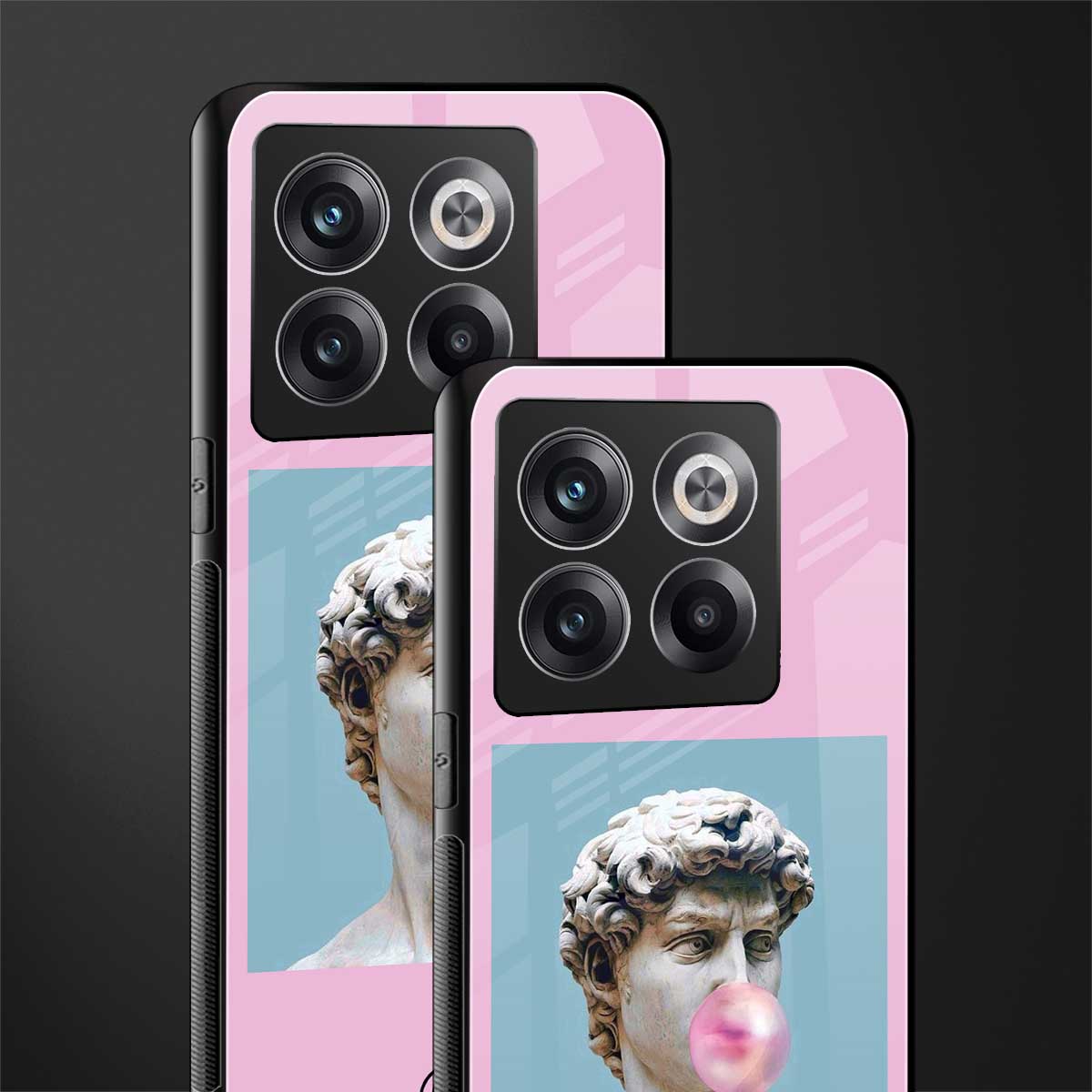 dope david michelangelo back phone cover | glass case for oneplus 10t