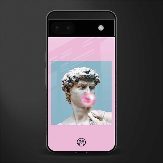 dope david michelangelo back phone cover | glass case for google pixel 6a