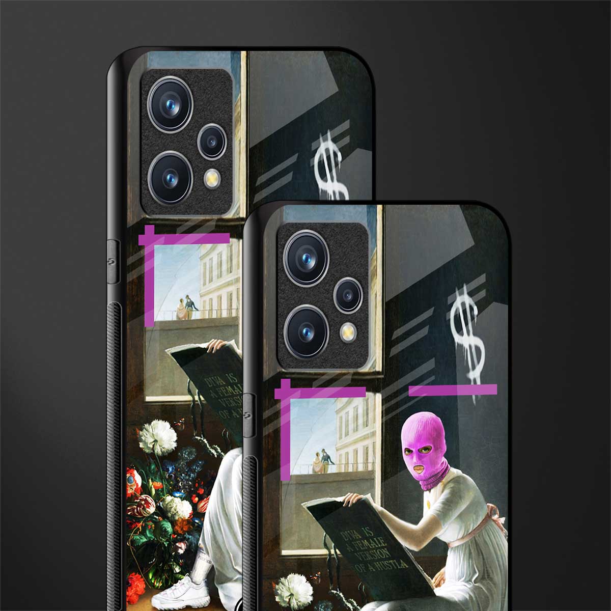 dope diva glass case for realme 9 4g image-2