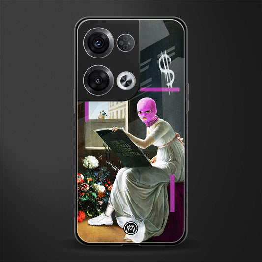 dope diva back phone cover | glass case for oppo reno 8 pro
