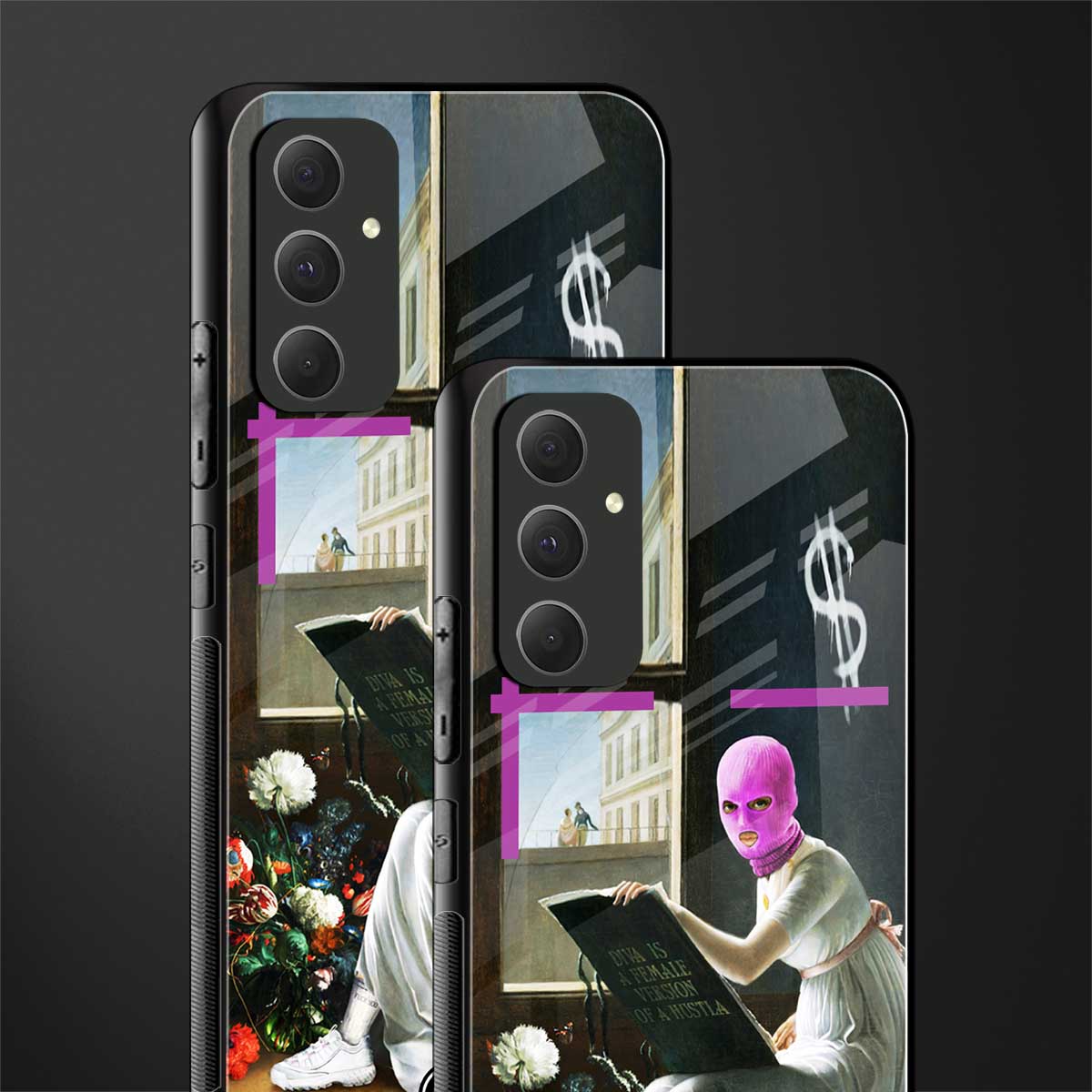 dope diva back phone cover | glass case for samsung galaxy a54 5g