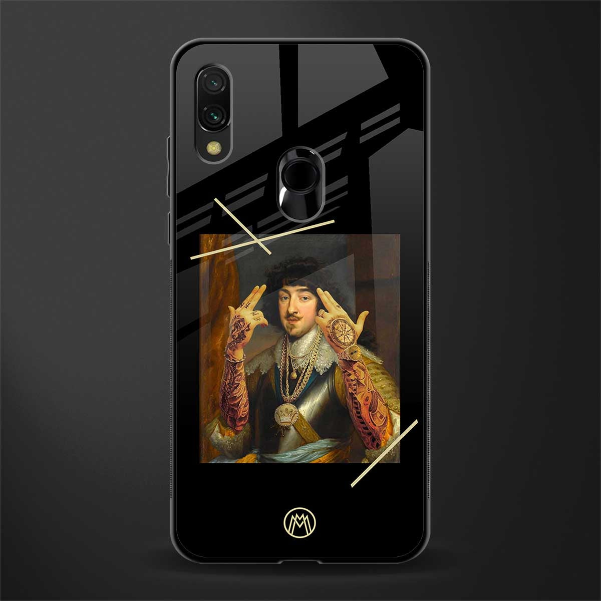 dope napoleon glass case for redmi y3 image