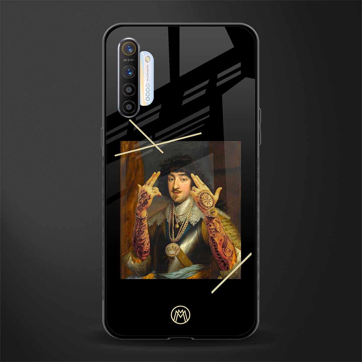 dope napoleon glass case for realme x2 image
