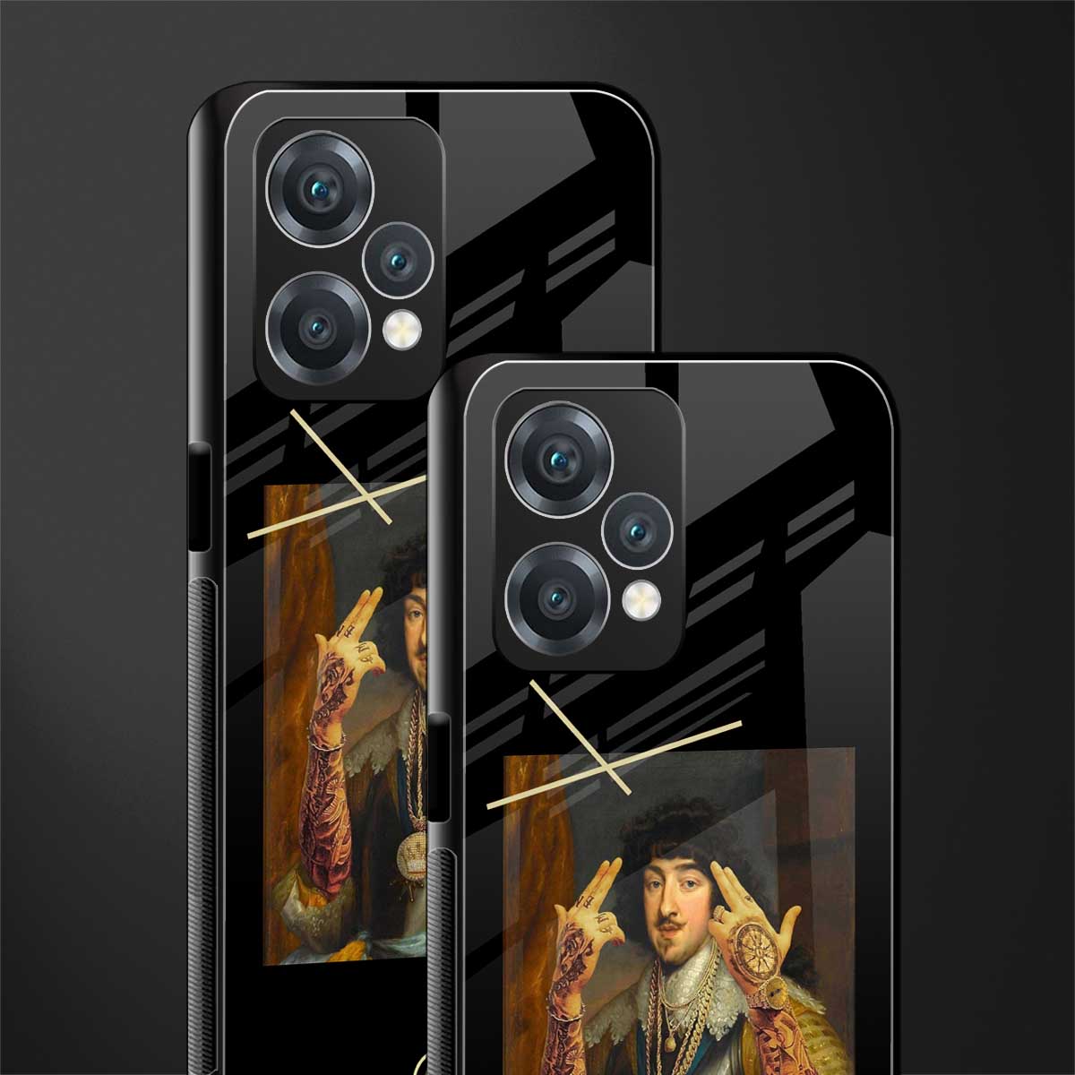 dope napoleon back phone cover | glass case for realme 9 pro 5g