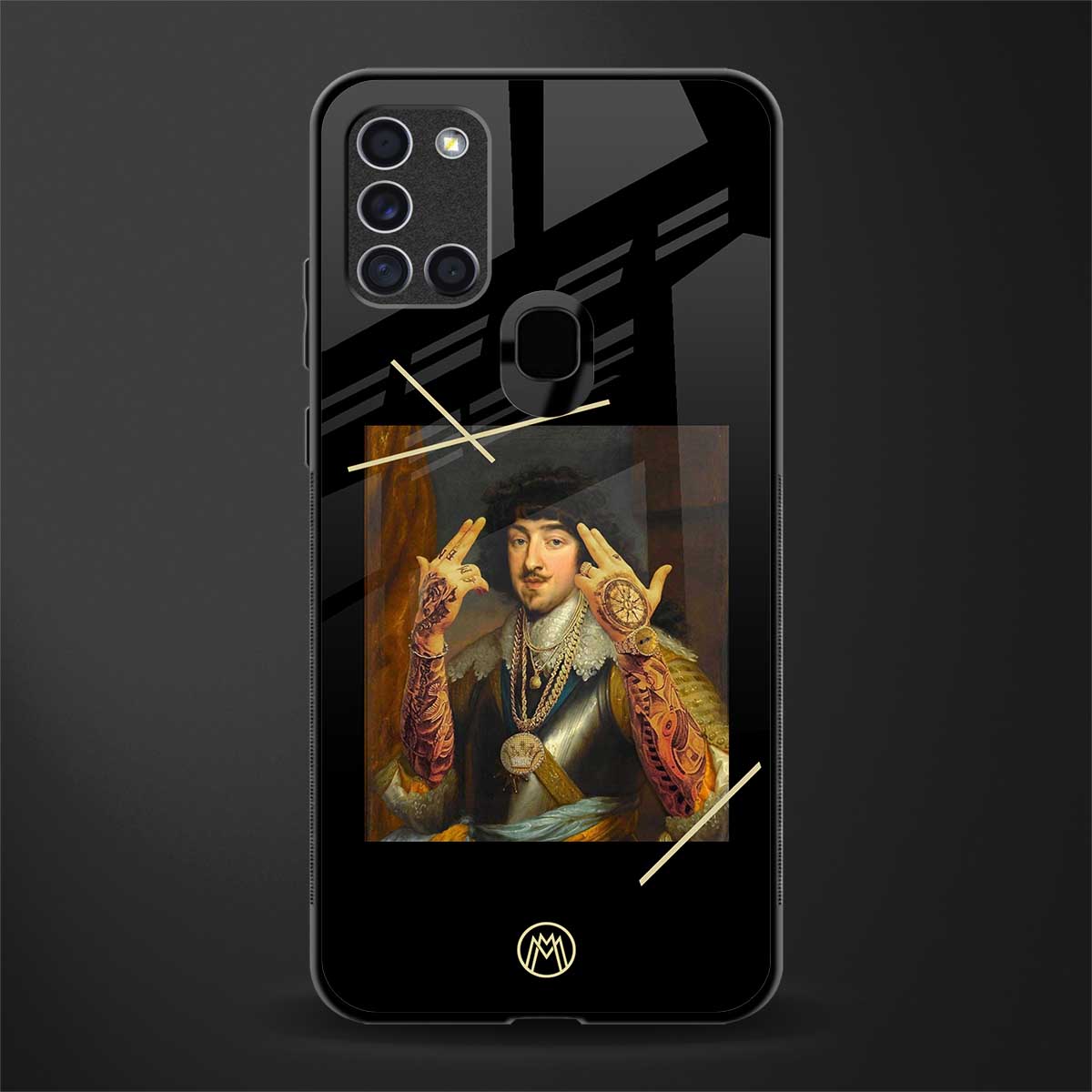 dope napoleon glass case for samsung galaxy a21s image