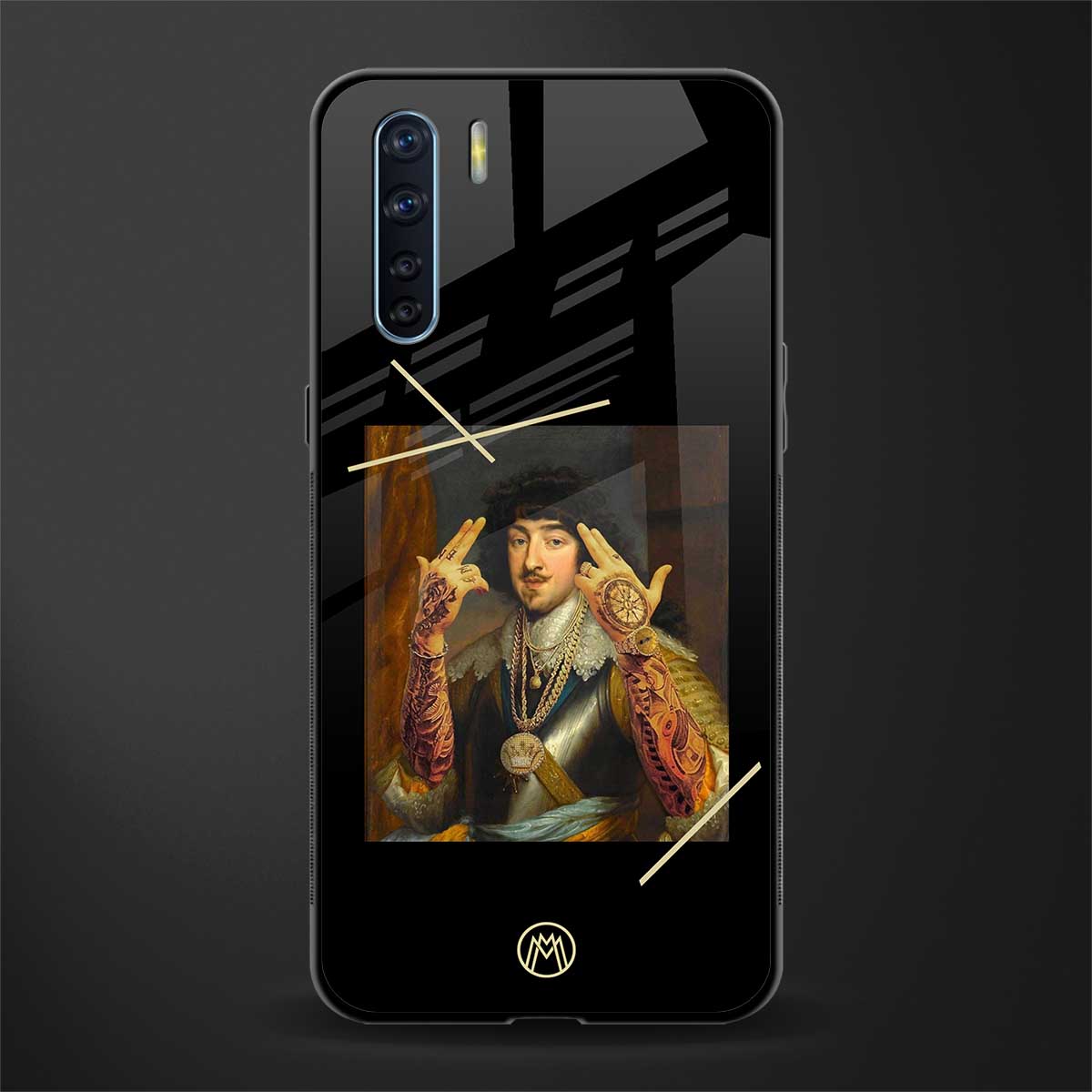dope napoleon glass case for oppo f15 image