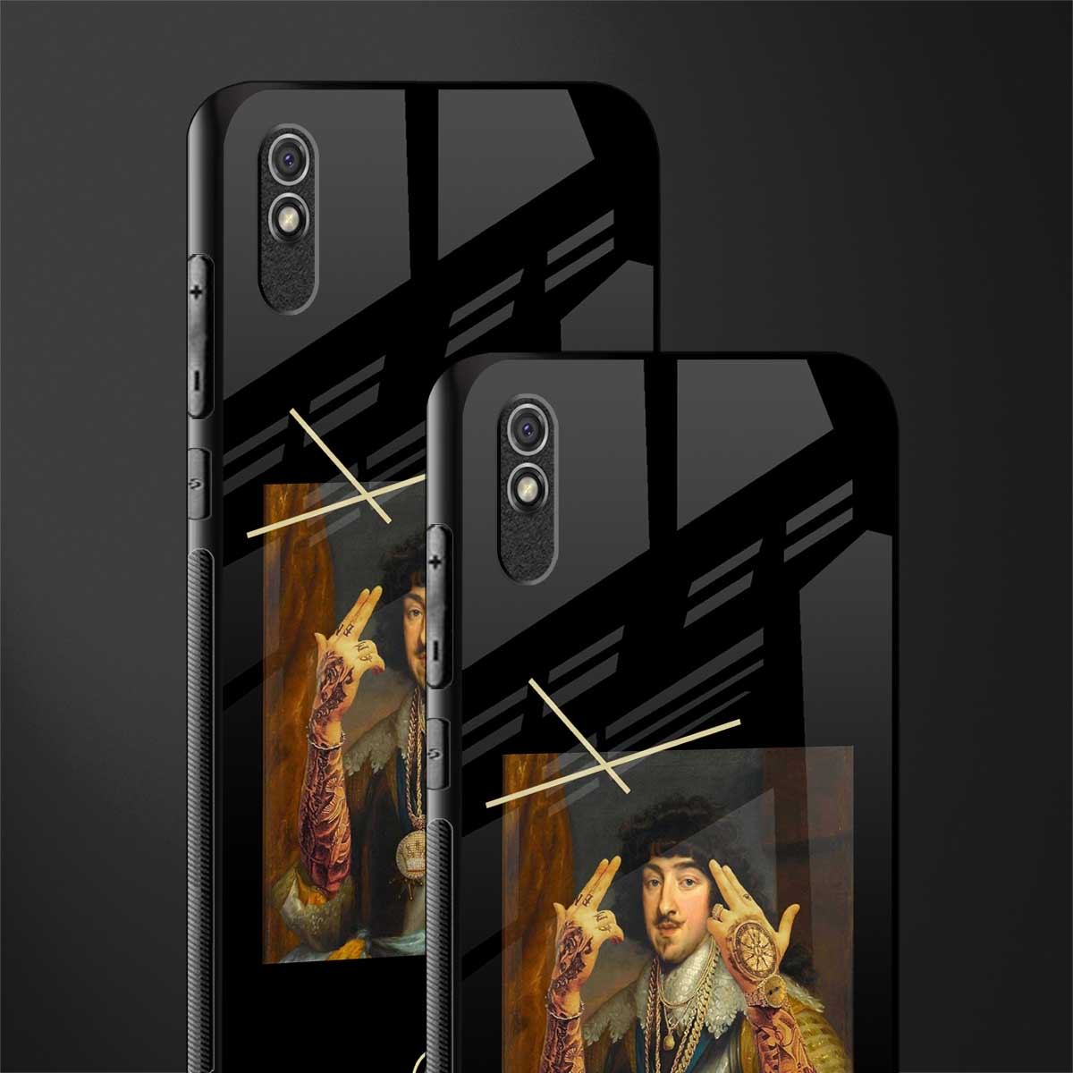 dope napoleon glass case for redmi 9i image-2