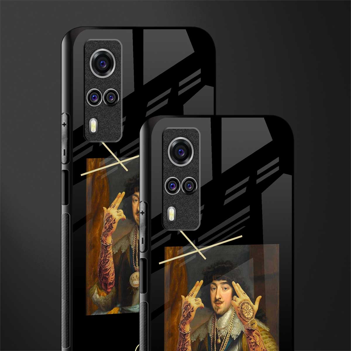 dope napoleon glass case for vivo y51 image-2