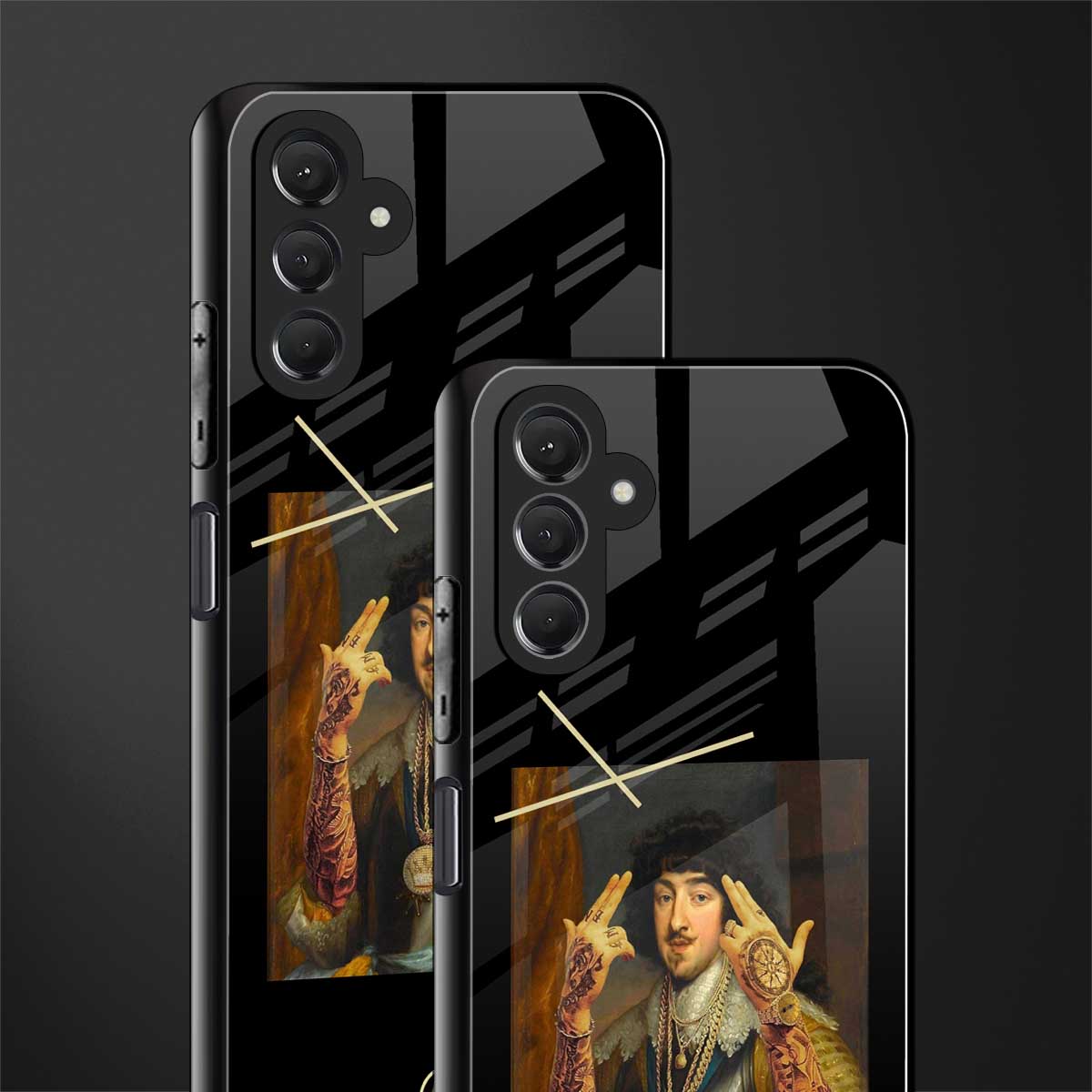 dope napoleon back phone cover | glass case for samsun galaxy a24 4g