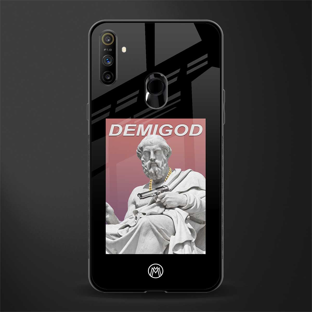 dope socerates glass case for realme narzo 20a image