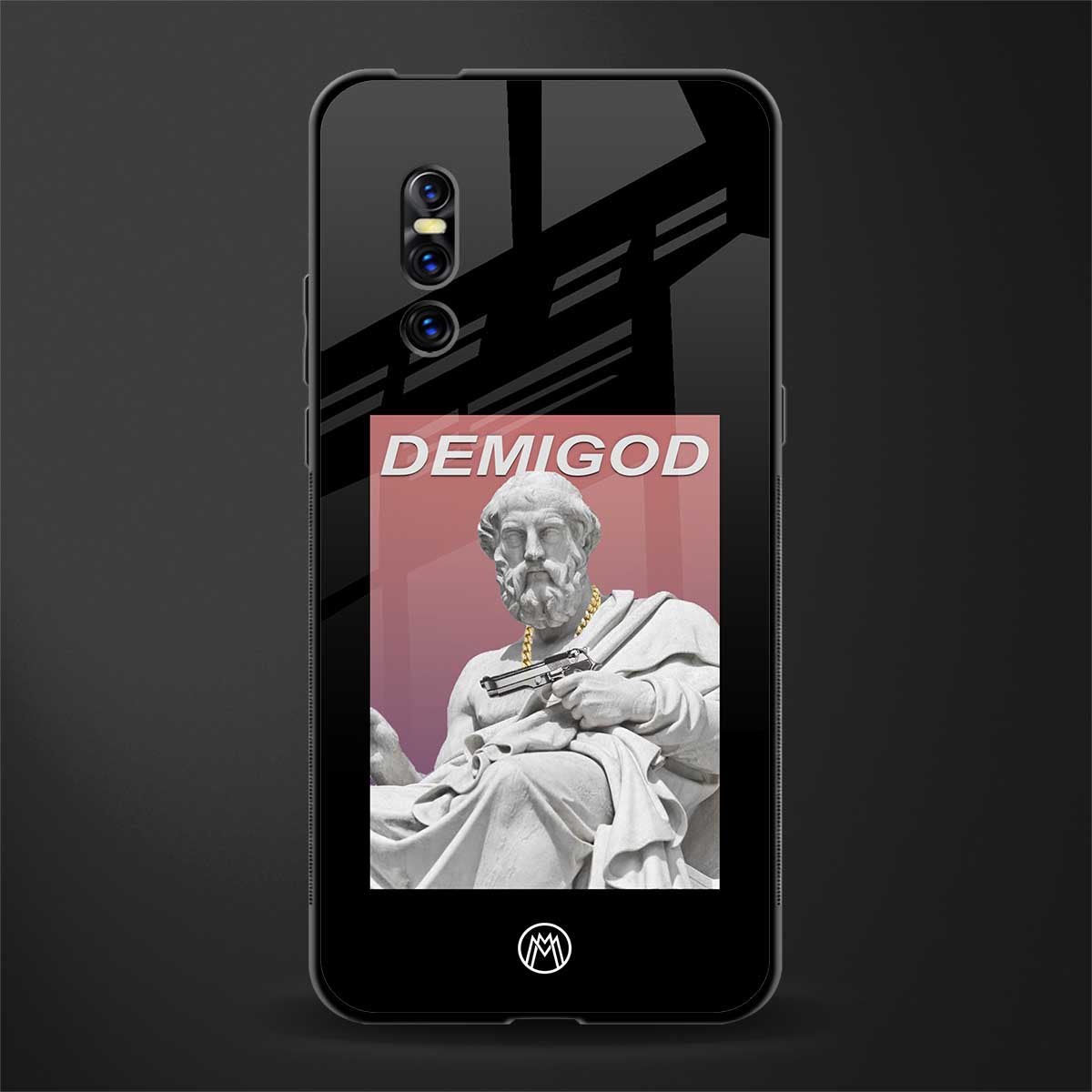 dope socerates glass case for vivo v15 pro image