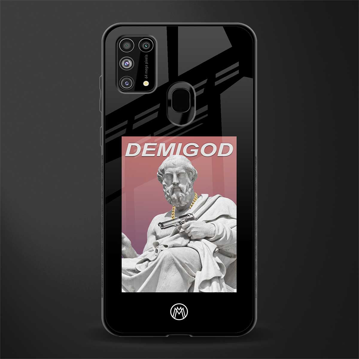dope socerates glass case for samsung galaxy m31 prime edition image
