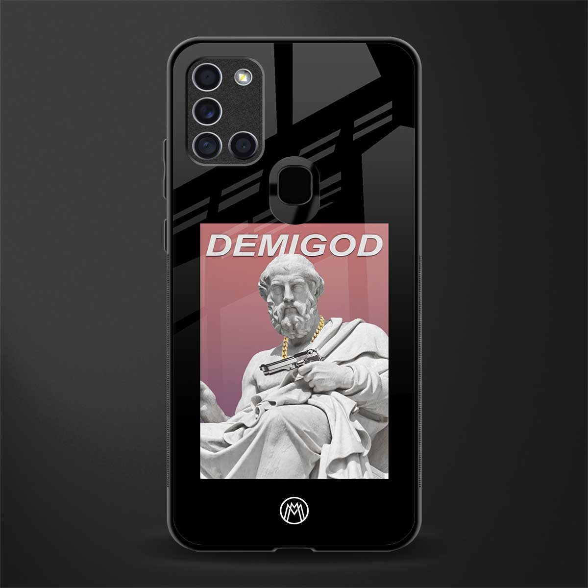 dope socerates glass case for samsung galaxy a21s image