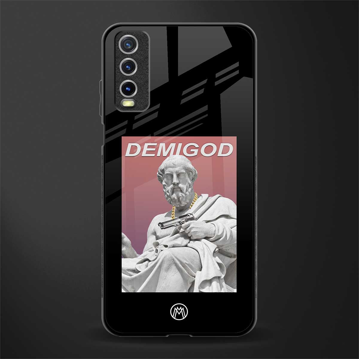 dope socerates glass case for vivo y20 image