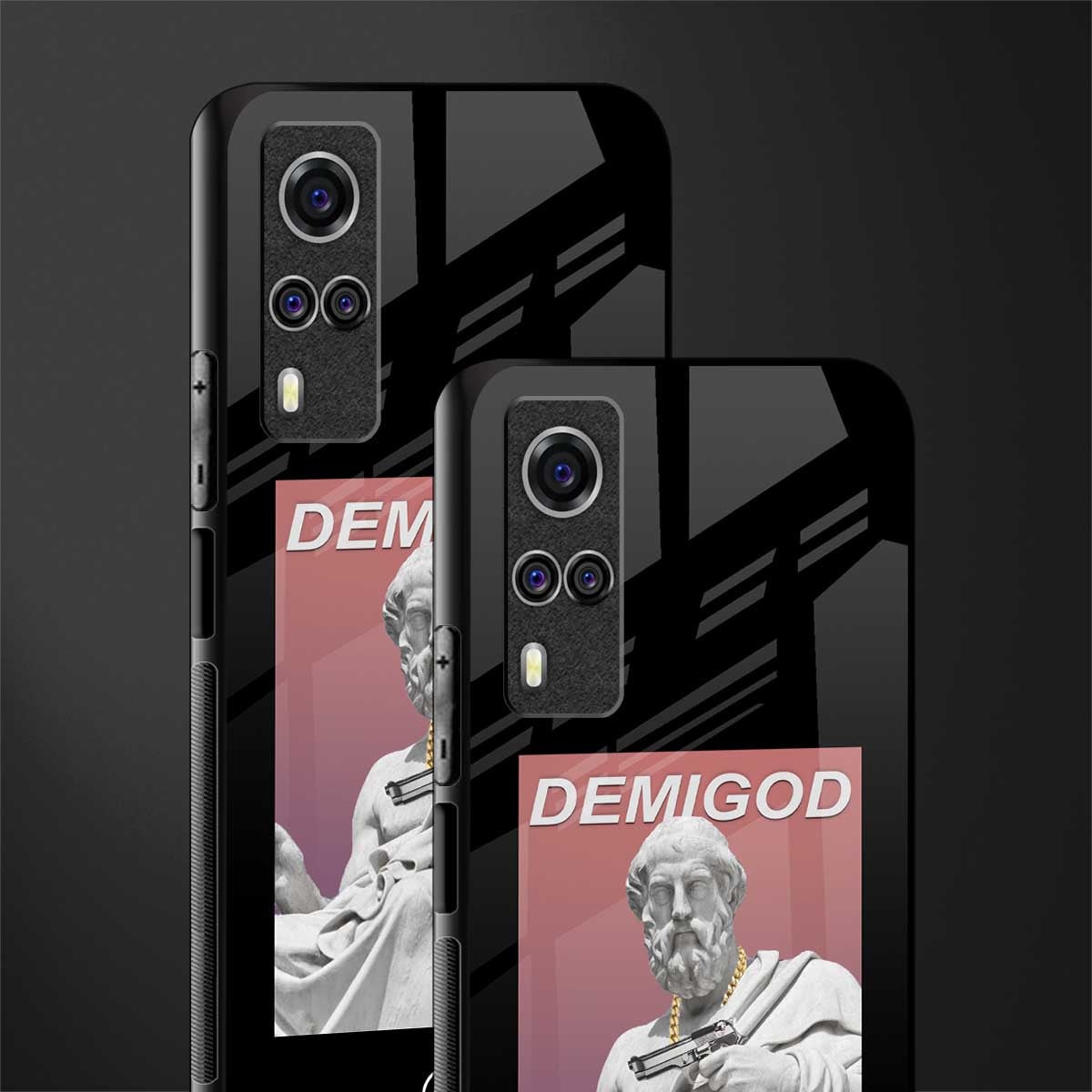 dope socerates glass case for vivo y51 image-2