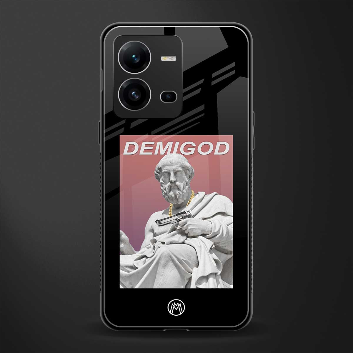 dope socerates back phone cover | glass case for vivo v25-5g