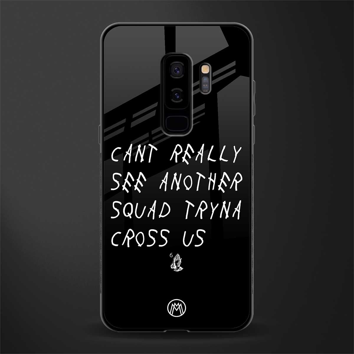 dope squad glass case for samsung galaxy s9 plus image