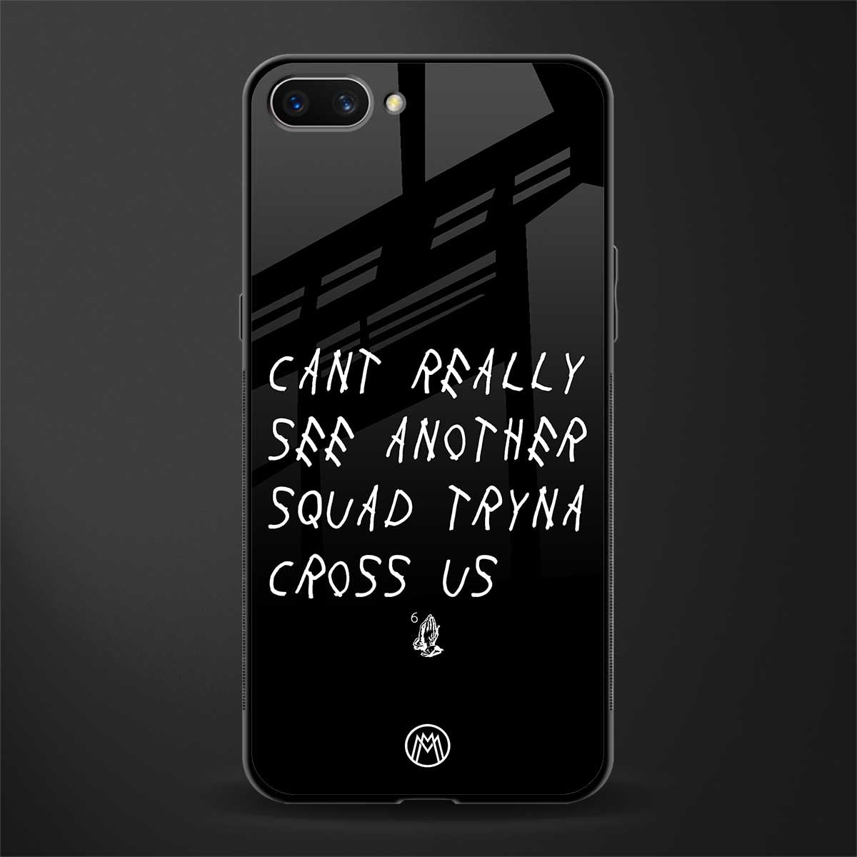 dope squad glass case for realme c1 image
