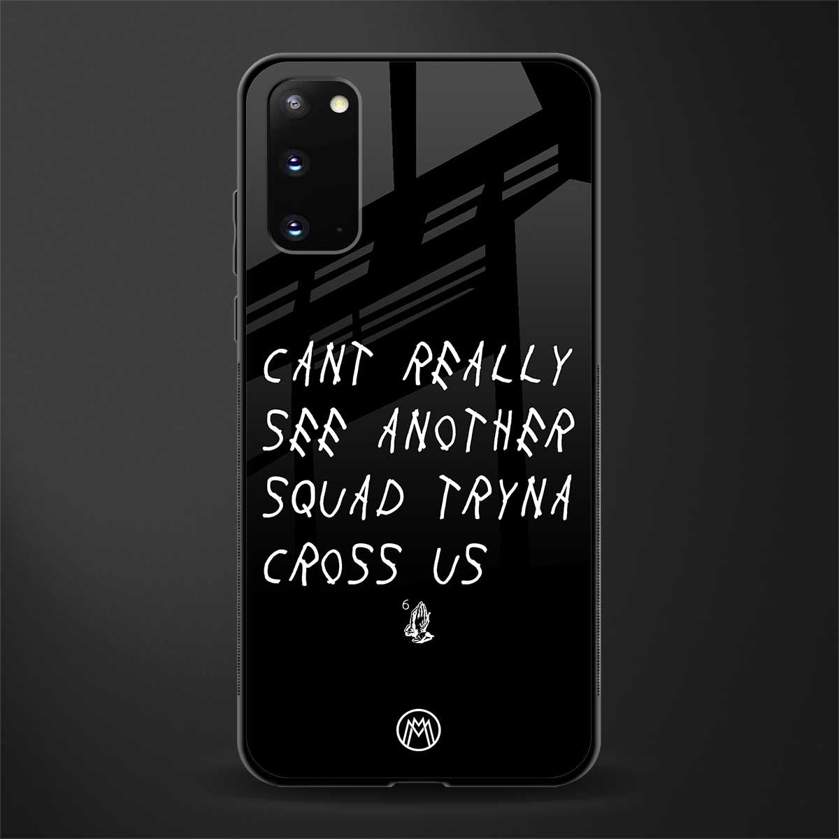dope squad glass case for samsung galaxy s20 image