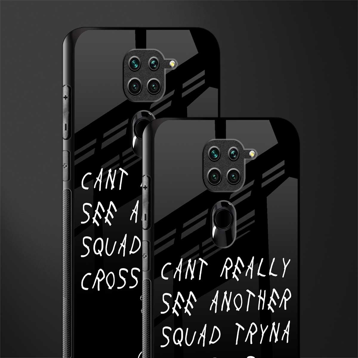 dope squad glass case for redmi note 9 image-2
