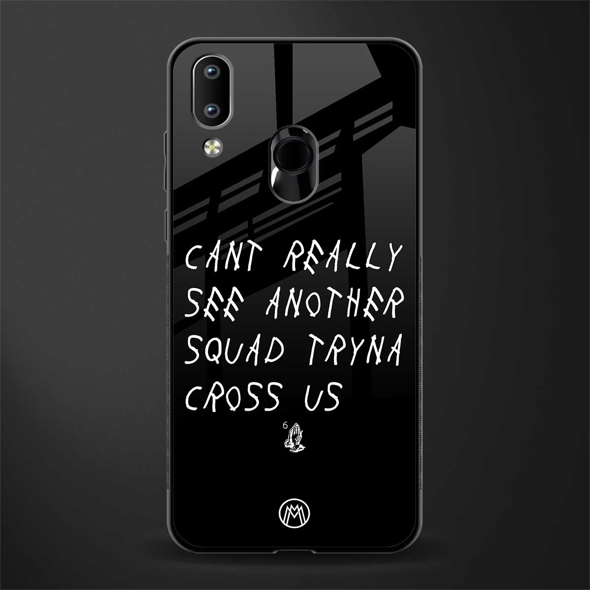 dope squad glass case for vivo y91 image
